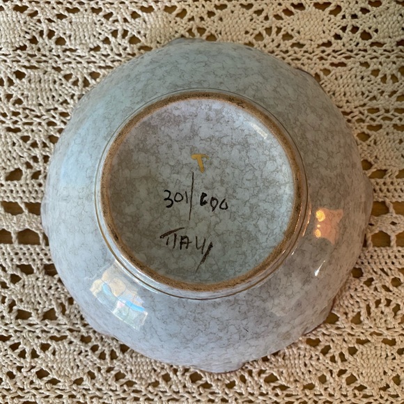 🟢 Italian Gold Floral Plate Bowl Set - Picture 4 of 4